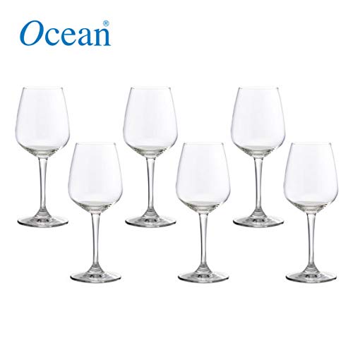 Ocean Wine Glass 6Pc Lexington Goblet 370Ml Fine Rim Stemware 1019G13 3 Ocean Wine Glass 6Pc Lexington Goblet 370Ml Fine Rim Stemware 1019G13