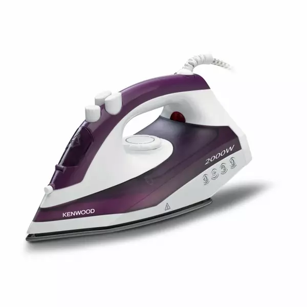 Kenwood Steam Iron 2000Watts, 250Ml Capacity, Non Stick Sole Plate, Power 18/120G, Stp40.000Wp 1 Kenwood Steam Iron 2000Watts, 250Ml Capacity, Non Stick Sole Plate, Power 18/120G, Stp40.000Wp