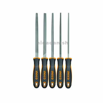 Ingco Steel File Set 8“ 5pcs HKTFS0508