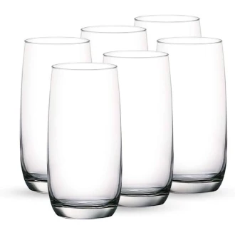 Ocean Glass 6pcs Ivory Hi Ball 370ml Drink Tumbler 3b1301306g0011