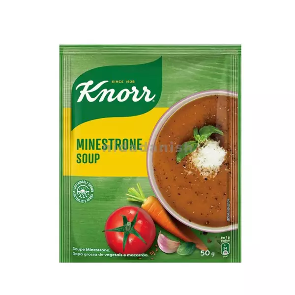 Knorr Packet Soup 50Gm Minestrone Pack Of 10 1 Knorr Packet Soup 50Gm Minestrone Pack Of 10