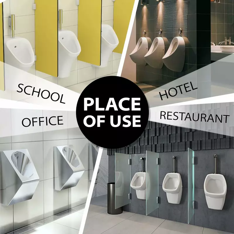 Urinal Screen Mat Deodorizer, Urinal Screen Anti-Splash With Easy Fit &Amp; Multiple Use For Toilet,Bathroom,Restaurants,Offices,Schools,Hotels (Pack Of 10) 7 Urinal Screen Mat Deodorizer, Urinal Screen Anti-Splash With Easy Fit &Amp; Multiple Use For Toilet,Bathroom,Restaurants,Offices,Schools,Hotels (Pack Of 10)