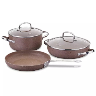 Korkmaz Browni 5pcs Cookware Set A2899