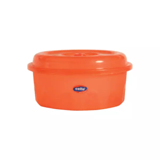 Cello Basin 13 with Lid Multi-Color 295 X 145mm (Pack of 3)