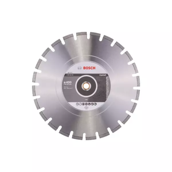 Bosch Diamond Cutting Disc 400 X 3.6 X 10Mm For Asphalt 2608602625