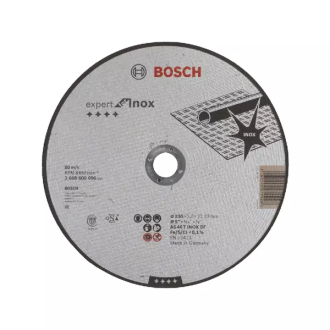 Bosch Expert for Inox Straight Cutting Disc 230 x 22.23 x 2mm 2608600096