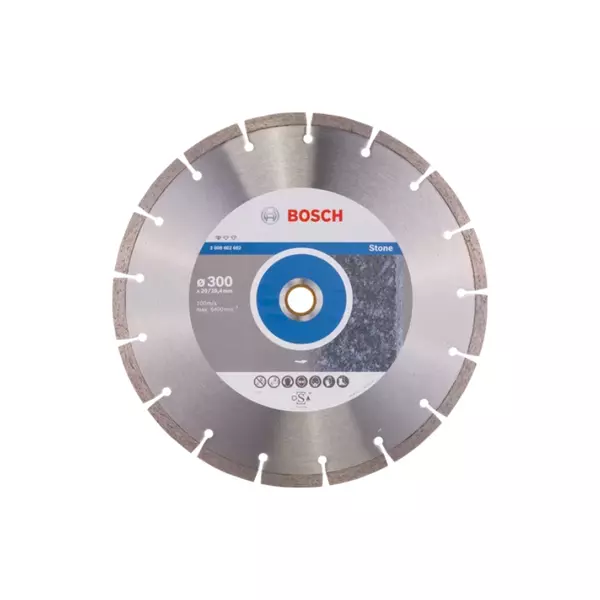 Bosch Diamond Cutting Disc 300 X 3.1 X 10Mm For Stone 2608602602