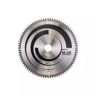 Bosch Multi Material Circular Saw Blade 254 x 30 x 25mm 64T 2608642201