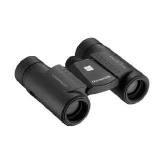 Braun Olympus Binoculars Black, Light Weight, Waterproof, 10x Magnification Displays, 5.1° Angle of View, Multicoated Optics, 10X21 RC II WP BLK