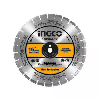 Ingco Diamond Disc For Asphalt Cutting Laser Welded Rim 405mm DMD064051