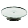 Cake Stand Low Base Stainless Steel DS-I Q