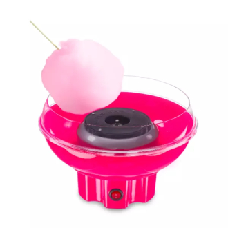 Decakila Cotton Candy Maker 25cm Bowl Size 400w Kett018r comes with a spoon and 10 bamboo sticks 220-240v 50-60hz pink color