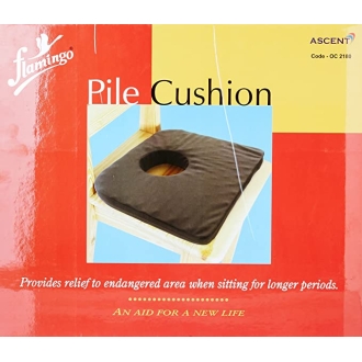 Flamingo Pile Cushion
