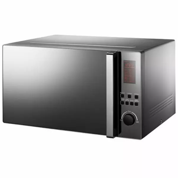 Hisense Microwave 45L Solo Digital, Grill Function, Handle, 5 Power Level, 8 Auto Menus, Cooking Timer, 360° Rotating Plate, Safely Lock, Black Mirror H45Momk9 1 Hisense Microwave 45L Solo Digital, Grill Function, Handle, 5 Power Level, 8 Auto Menus, Cooking Timer, 360° Rotating Plate, Safely Lock, Black Mirror H45Momk9