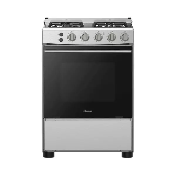 Hisense Free Standing Gas Cooker With 4 Burners Cooker-60Cm Hfg60121X 1 Hisense Free Standing Gas Cooker With 4 Burners Cooker-60Cm Hfg60121X