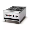 Generic Commercial High Pressure Gas Stove with Stand 4 Burner