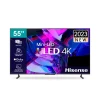 Hisense 55" Smart Mini 4K ULED TV, 144Hz Game Mode Pro, HDR10+, Dolby Vision IQ, Multi-Channel Surround 2.1, Hands-Free Voice Control 55U7K
