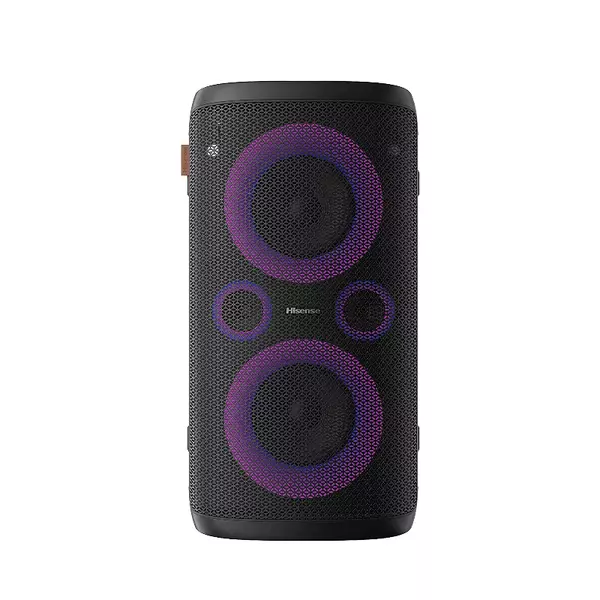 Hisense Ultimate Wireless Portable Speaker 300W, 2.0Ch, With Party Lights, 15 Hour Long-Lasting Battery, Bluetooth 5.0, Ipx4 Waterproof, Dj And Karaoke Mode Rocker One 1 Hisense Ultimate Wireless Portable Speaker 300W, 2.0Ch, With Party Lights, 15 Hour Long-Lasting Battery, Bluetooth 5.0, Ipx4 Waterproof, Dj And Karaoke Mode Rocker One