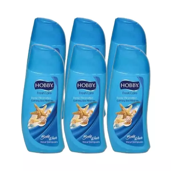 Hobby Body Wash 300Ml Therapy - Anti Stress Spa Hamam/Calming Sea Minerals (Pack Of 6) 1 Hobby Body Wash 300Ml Therapy - Anti Stress Spa Hamam/Calming Sea Minerals (Pack Of 6)