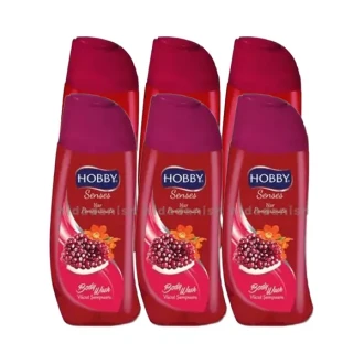 Hobby Body Wash 300ml Therapy Pomegranate (Pack of 6)