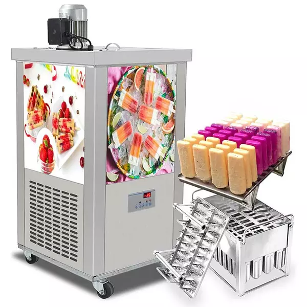 Generic Commercial Ice Lolly Machine Single Tray 40Pcs 1 Generic Commercial Ice Lolly Machine Single Tray 40Pcs