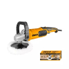 Ingco Industrial Angle Polisher 1400W with Variable Speed Control, Lock-on Switch, Aluminum Gear Box AP140016
