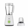Braun Blender 1.75L Plastic Jug with Dry Grinder 500W JB0115WH 2 Plastic Jars Stainless Steel Blades Ice Crush Function 2 Speed With Pulse