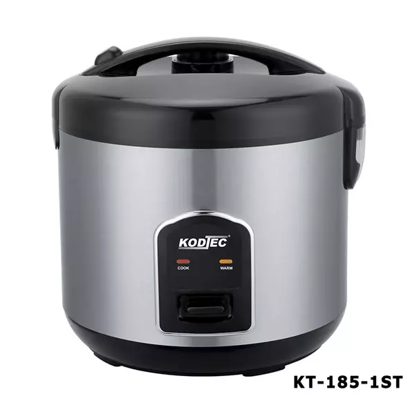 Kodtec Rice Cooker 1.8L Stainless 500W Kt-185-1St 1 Kodtec Rice Cooker 1.8L Stainless 500W Kt-185-1St
