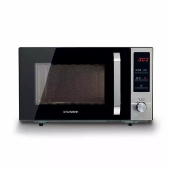 Kenwood Microwave 25l Digital 5 Power Levels 800w Mwm25.000bk - 95 Mins Timer Defrost Settings Glass Turntable 27Cm Pull Handle Door