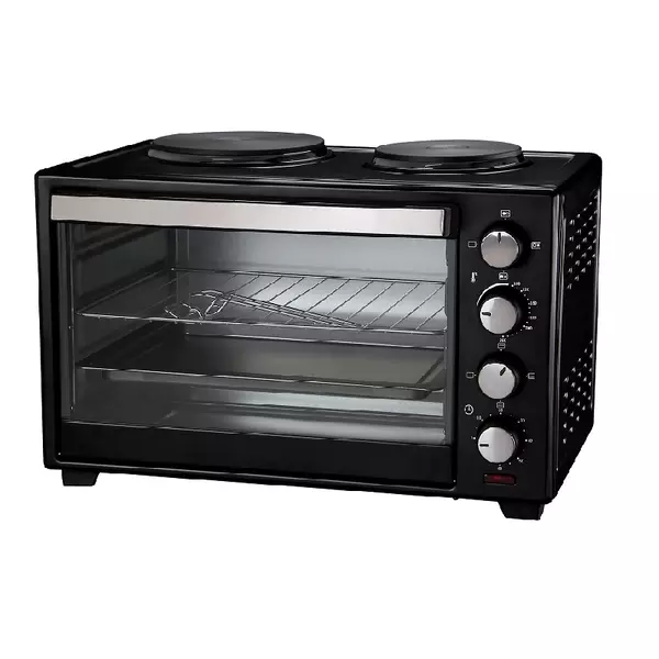Generic Electric Oven With Two Hot Plate 48L 1 Generic Electric Oven With Two Hot Plate 48L