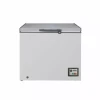 Bruhm Chest Freezer 252L Single Door with LED Light, Super Freezing & Power Indicator Function, Grey BCS-260MR