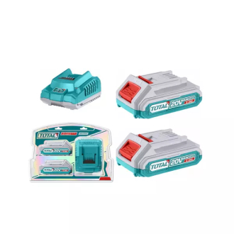 Total Cordless Lithium-ion Battery & Charger Kit 20V TFBCPK1222