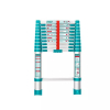 Total Telescopic Ladder with 10 Steps, Aluminium Body, Easy Carry THLAD08101