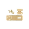 Total Galvanized Steel Hasp and Staple 1.5" 20x1.1mm, Includes 7pcs Fasteners THSS1015