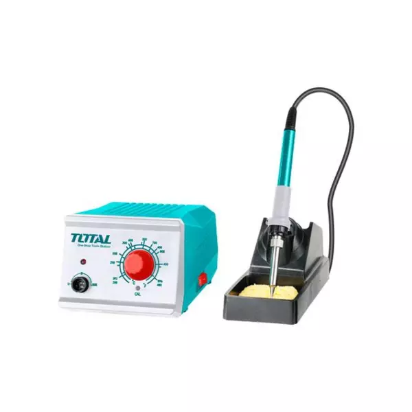 Total Soldering Station 60W 220-240V With Temperature Adjustment, Replaceable Tip, Preheat Time 1~2 Minutes Tet160911 1 Total Soldering Station 60W 220-240V With Temperature Adjustment, Replaceable Tip, Preheat Time 1~2 Minutes Tet160911