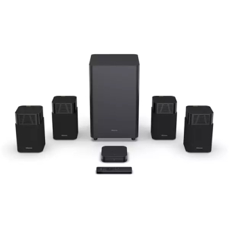 Hisense Home Theatre System 700W 4.1.2Ch  with Wireless Subwoofer, Dolby Atmoss, DTS:X, Bluetooth 5.3 HT Saturn
