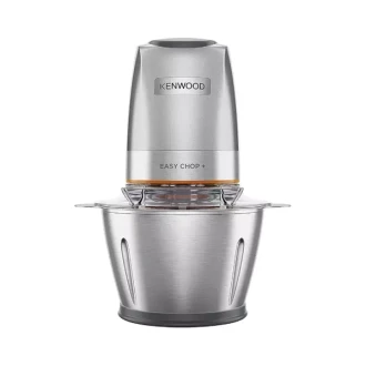 Kenwood Chopper 600ml Steel Bowl 500w Chp62.700si Dripper Pro, Quad Blade, Storage Lid, Dual Speed, Spatula, Ice Crush Function