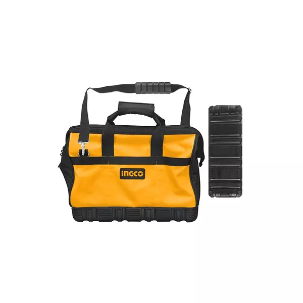 Ingco Tools Bag 16&Quot; With Internal Pockets &Amp; Adjustable Shoulder Strap Htbg03 1 Ingco Tools Bag 16&Quot; With Internal Pockets &Amp; Adjustable Shoulder Strap Htbg03