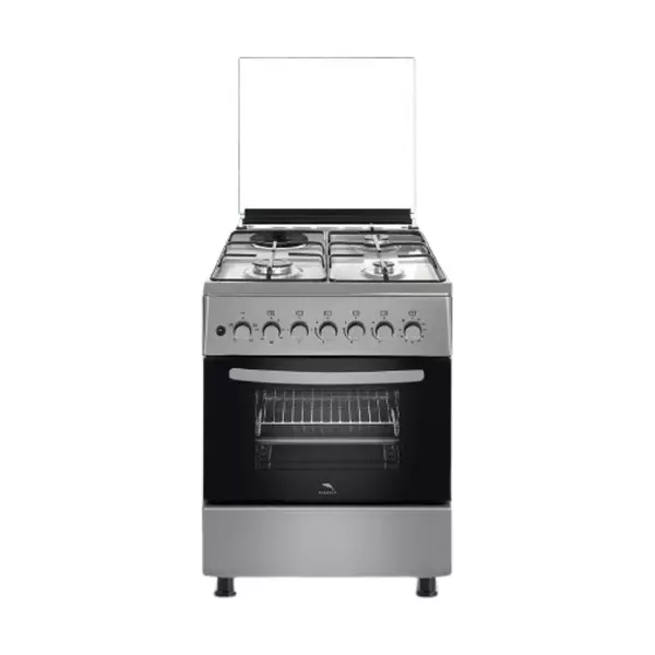 Dolphin Free Standing Cooking Range 60X60, 4 Gas Burners &Amp; Electric Oven, Inox Fs06060I-4G/E 1 Dolphin Free Standing Cooking Range 60X60, 4 Gas Burners &Amp; Electric Oven, Inox Fs06060I-4G/E