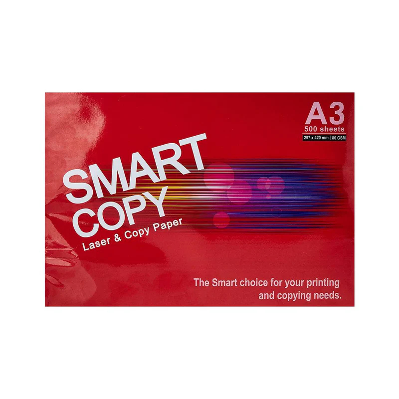 Smart Copy Printing Paper - A4, 80 Gsm, 500 Sheets, High-Quality Copy Paper For Everyday Use (Pack Of 5 Reams) 1 Smart Copy Printing Paper - A4, 80 Gsm, 500 Sheets, High-Quality Copy Paper For Everyday Use (Pack Of 5 Reams)