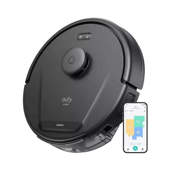Eufy Robot Vacuum, Ultra Strong 5,000 Pa Suction, Ipath Laser Navigation, For Deep Floor Cleaning, Ideal For Hair, Hard Floors L60 1 Eufy Robot Vacuum, Ultra Strong 5,000 Pa Suction, Ipath Laser Navigation, For Deep Floor Cleaning, Ideal For Hair, Hard Floors L60