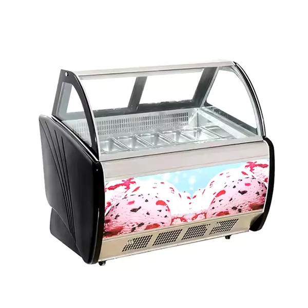 Generic Commercial Ice Cream Cold Display 12 Pots 1 Generic Commercial Ice Cream Cold Display 12 Pots
