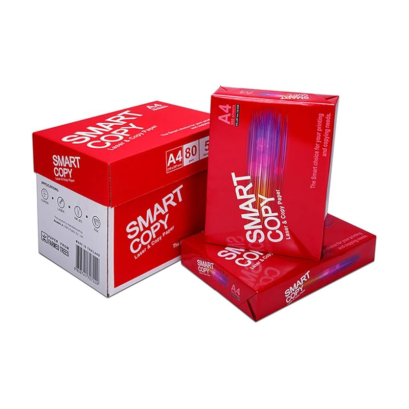 Smart Copy Printing Paper - A4, 80 Gsm, 500 Sheets, High-Quality Copy Paper For Everyday Use (Pack Of 5 Reams) 3 Smart Copy Printing Paper - A4, 80 Gsm, 500 Sheets, High-Quality Copy Paper For Everyday Use (Pack Of 5 Reams)