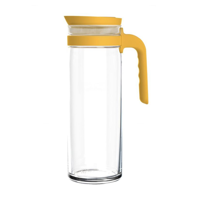 Ocean Jug Terra Pitcher Mimosa Yellow 1390Ml – Stylish Glass Serve Pitcher For Water, Juice &Amp; Cold Beverages 3B2434901G0006 1 Ocean Jug Terra Pitcher Mimosa Yellow 1390Ml – Stylish Glass Serve Pitcher For Water, Juice &Amp; Cold Beverages 3B2434901G0006