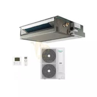 HISENSE AC-Inverter Air Conditioner, Duct with Cooling and Heating AUD-18UX4SCL5