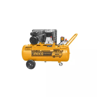 Ingco Air Compressor 2.2kW/3HP 100L with Copper Wire Induction Motor, Belt Driving System AC301008-8/AC1301008