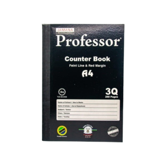 Professor Counter Book 3 Quire, A4, 288 Pages, (Pack of 36Pcs)