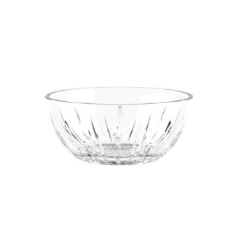 Ocean Reya Glass Bowl 5" – Elegant Clear Glass Serving Bowl for Desserts, Fruits & Salads 1P03420