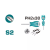 Total Phillips Screw Driver PH2 x 38mm THT26PH2038
