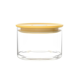 New Arrivals 4 Ocean Norma Glass Jar Citrus Yellow 385Ml 5B23314G0002
